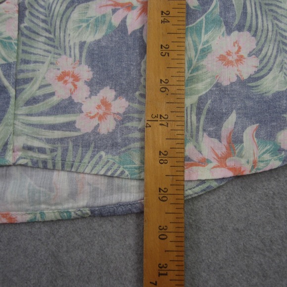 Chubbies Shirt Mens Medium Floral Resort Wear Friday Short Sleeve Button Up - Picture 10 of 15
